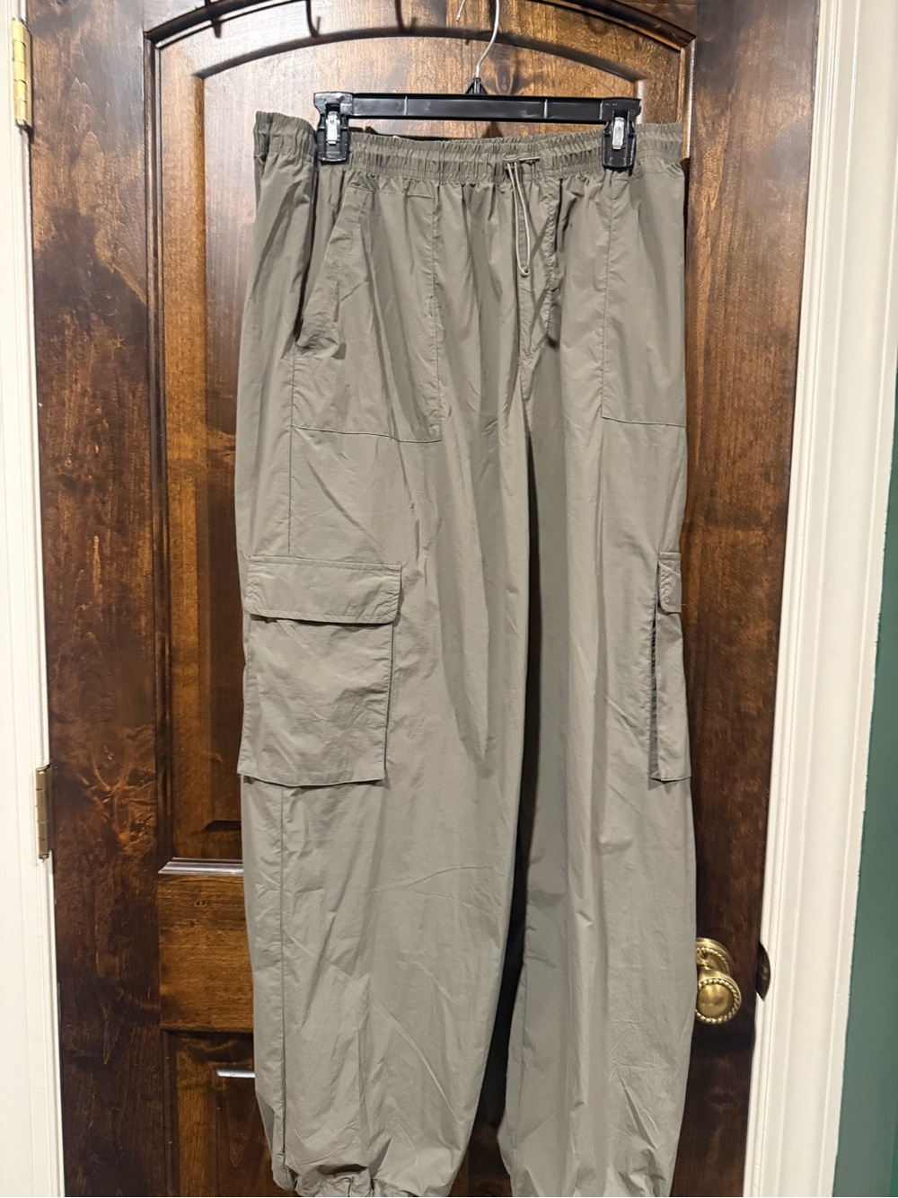 new with tags primarkwomen’s  Olive Cargo Pants with Elastic Waist